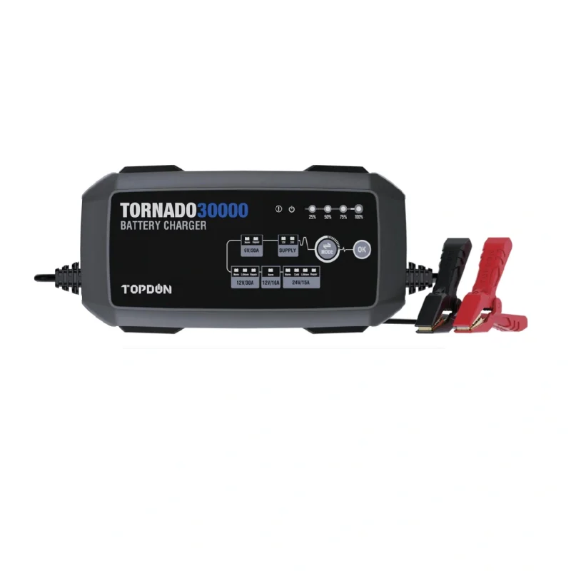 Carregador de baterias Tornado 30000 - TOPDON